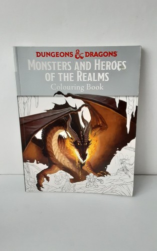 Dungeons dragons colouring - &,