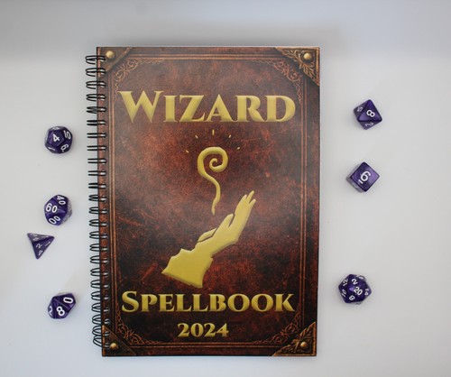 2024 wizard spellbook - d&d, |