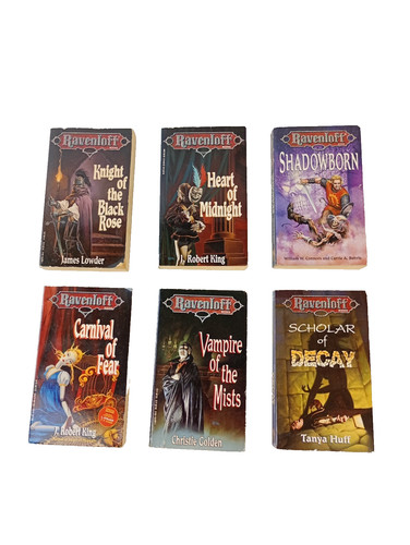 Ravenloft books lot 6 - ravenloft,