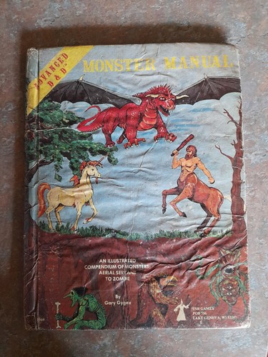 Monster manual 1978 advanced - monster,