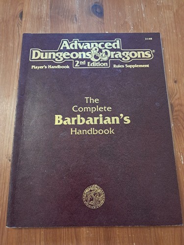Complete barbarian handbook - complete,