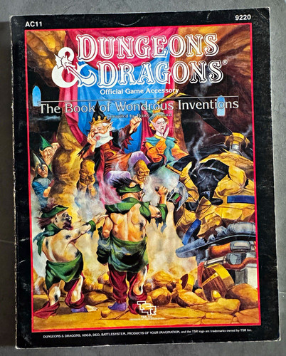 Tsr dungeons dragons ad - tsr,
