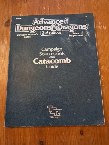 Campaign sourcebook catacomb - campaign, &