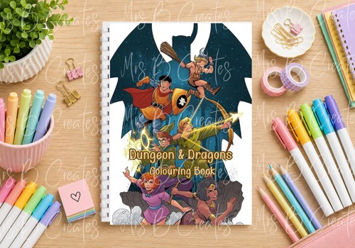 Dungeons and dragons inspired - dragons,