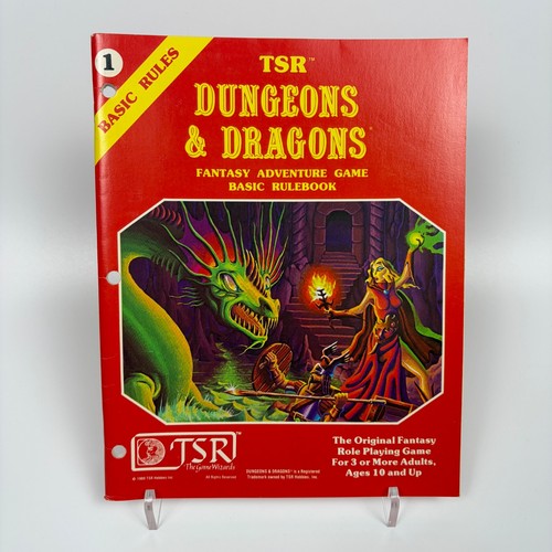 Tsr dungeons and dragons basic - tsr,