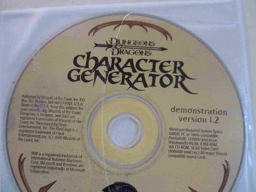Player handbook cd - player's,