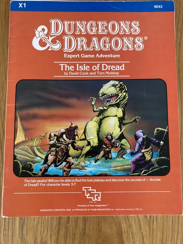 Dungeons dragons expert game - dungeons,