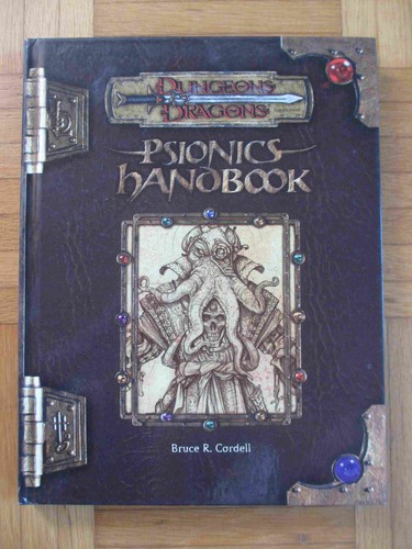 Psionics handbook - d&d,