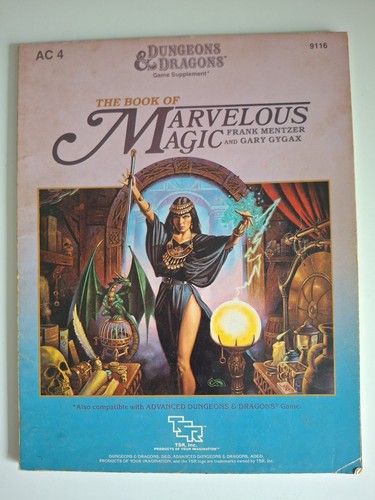 The book of marvelous - d&d,