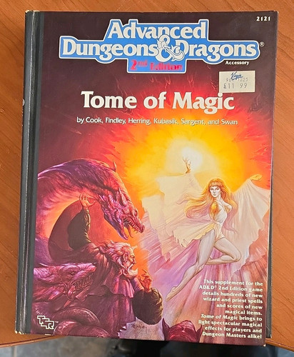 Tsr 2nd tome of magic - ed.,